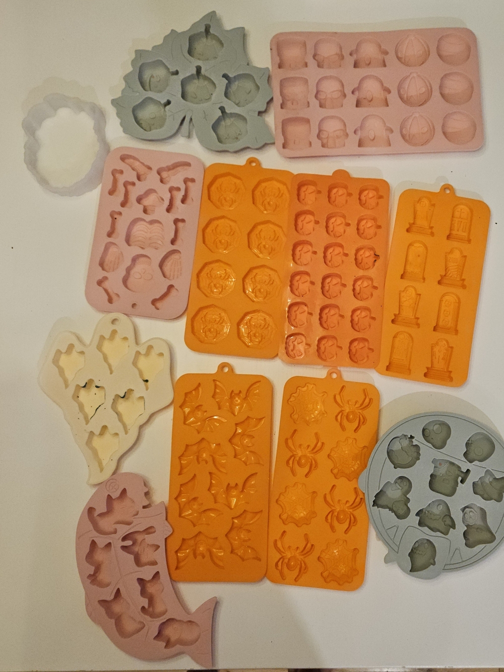 Assorted Halloween Silicone Molds
